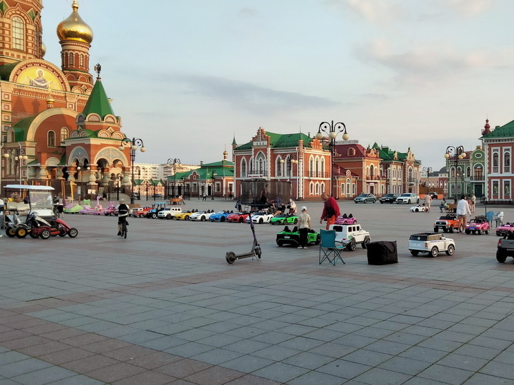 Владельцам детских машинок в Йошкар-Оле выписан штраф