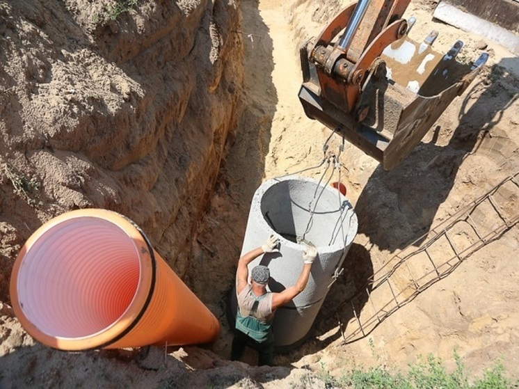 В Волгограде приступили к устройству дренажной системы на новом участке дороги