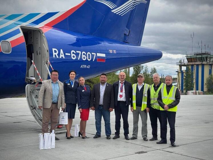 Авиакомпания «КрасАвиа» открыла новое регулярное направление Красноярск – Олёкминск