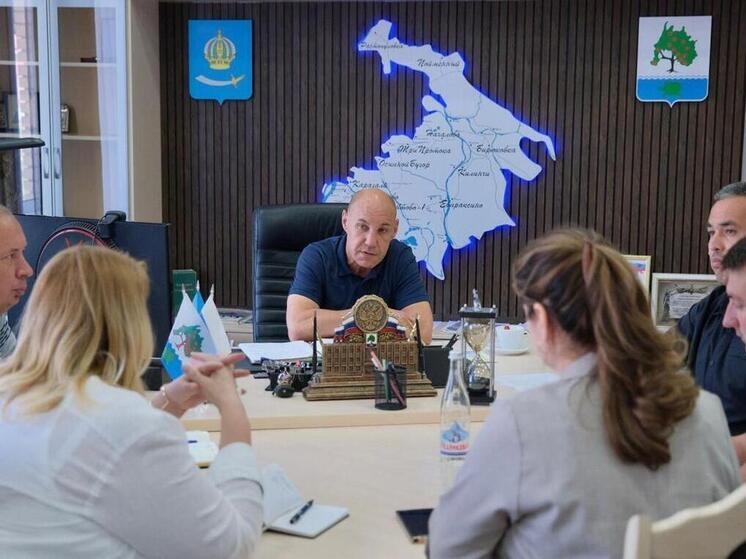 Главы районов Астраханской области провели рабочие встречи с представителями «ЭкоЦентра»