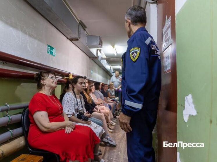 В центре «Сокол» Белгорода прошли учения на случай ЧС