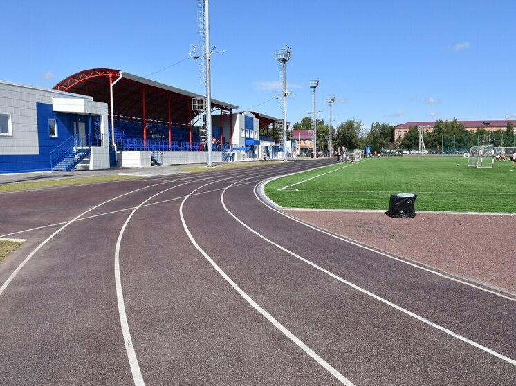 В Алтайском районе Хакасии готовятся к открытию стадиона «Колос»