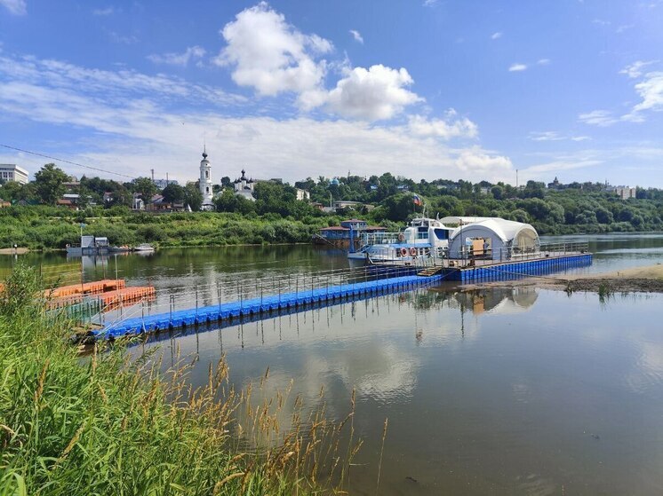 В Калуге стало на один причал больше