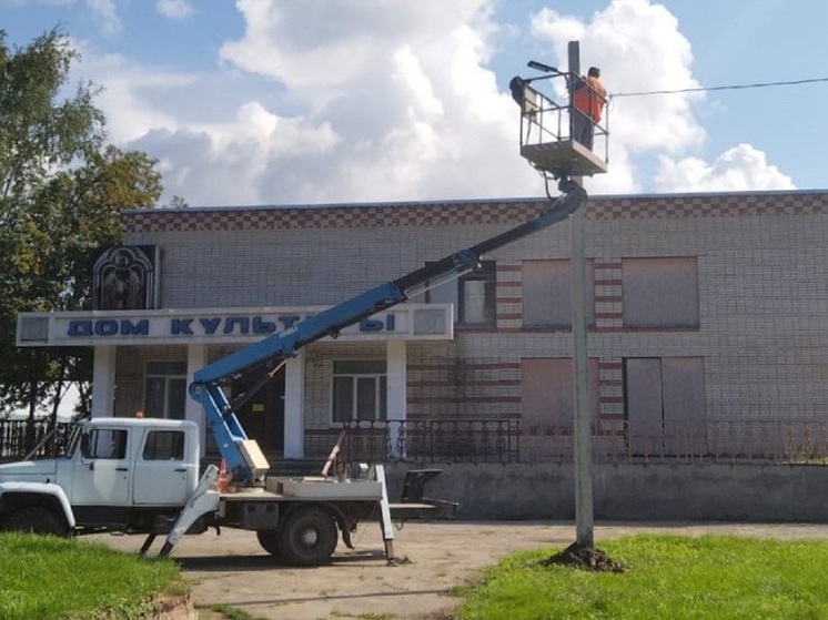 В Сергиевском в черте Тулы появилось новое уличное освещение