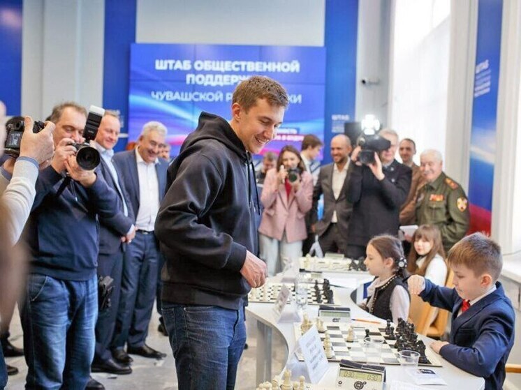 Карякин назвал Чебоксары шахматной столицей России