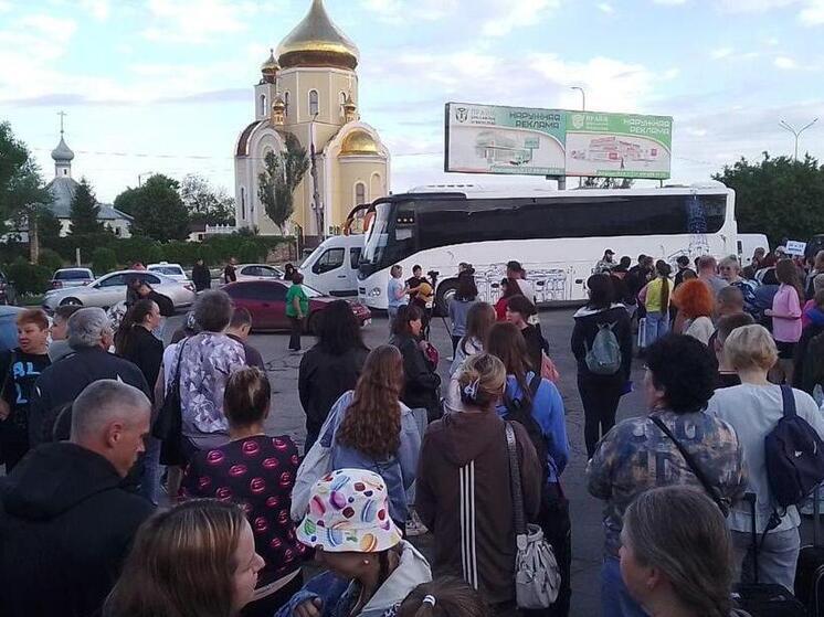 В Тверскую область прибыли 37 детей из Бердянска