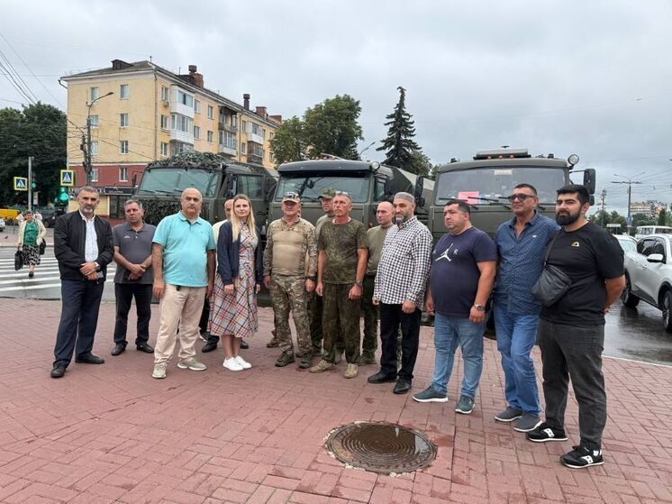 «Орловские азербайджанцы» отправили гумгруз на Херсонское направление