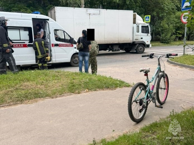 В Калуге на Гурьянова сбили девочку на велосипеде
