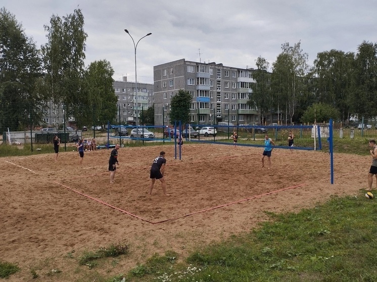 Коряжма в ожидании пляжного волейбола
