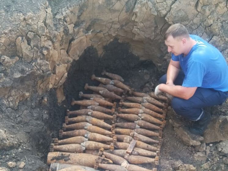 Под Воронежем обнаружили более сотни взрывоопасных предметов