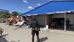 Прокуратура опубликовала видео сноса рынка на Спортивной