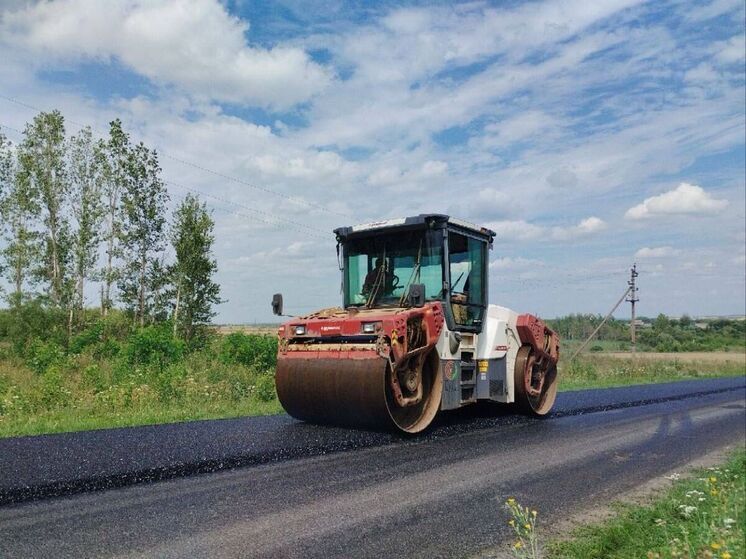 В Мантуровском и Щигровском районах Курской области выполнен серьезный ремонт дорог