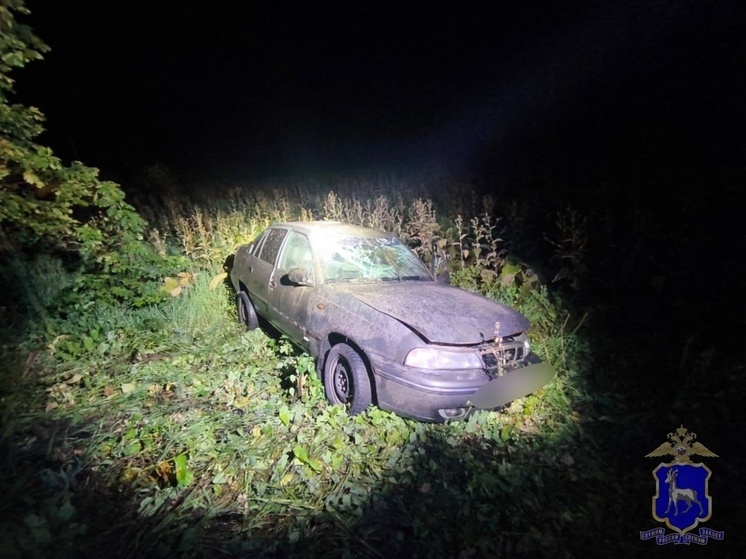 Водитель Daewoo вылетел с дороги и попал в больницу в Самарской области
