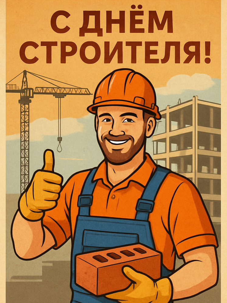 10 августа в России отмечают День строителя