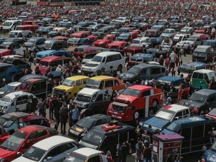 После мощного ливня воронежские автомобилисты массово лишились номеров