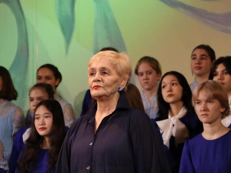 Руководитель хора «Лира» из Хакасии стала заслуженным работником культуры России