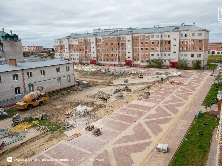 Благоустройство городских территорий идет полных ходом