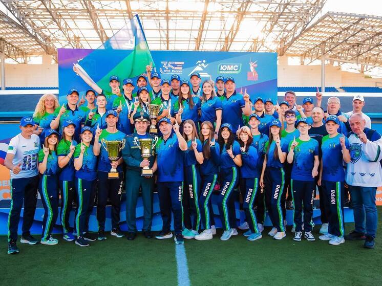 Сборная Югры — чемпион России по пожарно-спасательному спорту