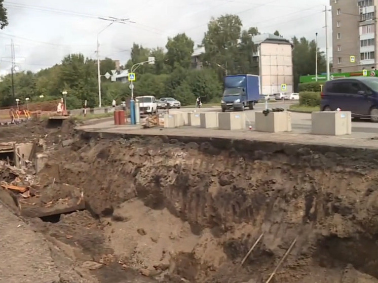 Восстановление водоснабжения на Иркутском тракте в Томске идет полным ходом