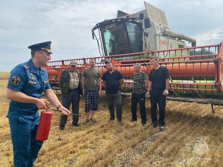 В Орловской области аграриев обучают правилам безопасности