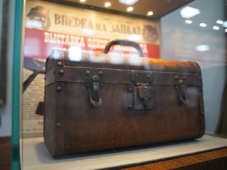 Новый экспонат появился в экспозиции «Псковский край в годы Великой Отечественной войны»