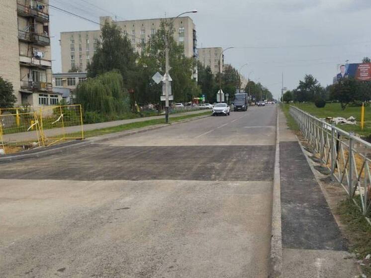 Улица Магистральная в Тамбове открыта для движения раньше срока после завершения тепловых работ