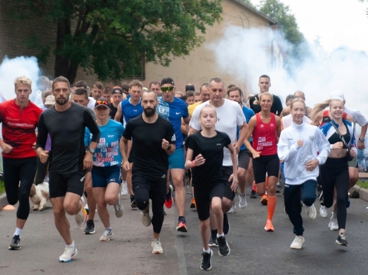 379 человек приняли участие в забеге "5 верст" в Пскове