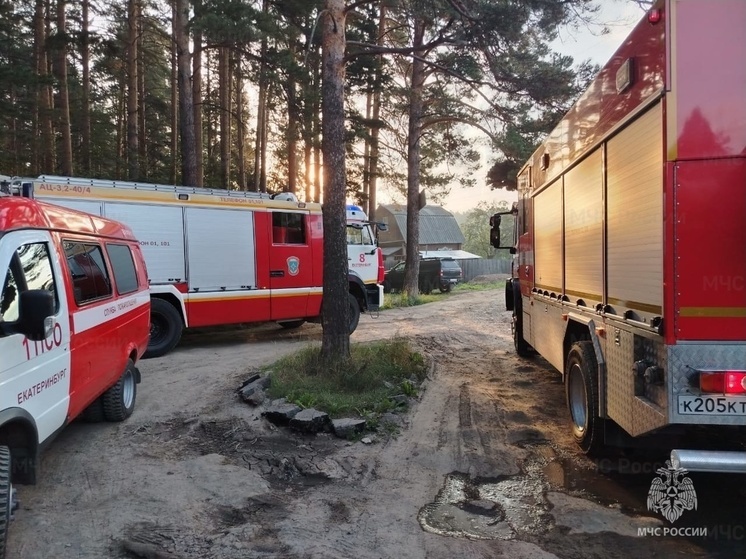 Спасатели сообщили подробности разрушительного пожара в садах в Екатеринбурге