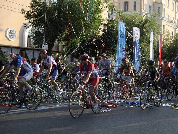 Астраханский велопарад собрал свыше 4000 участников