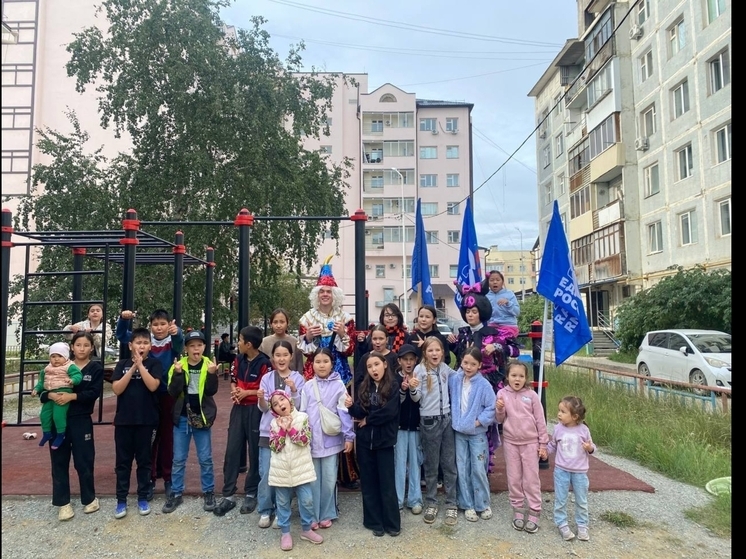 Прошел праздник двора в Губинском округе Якутска