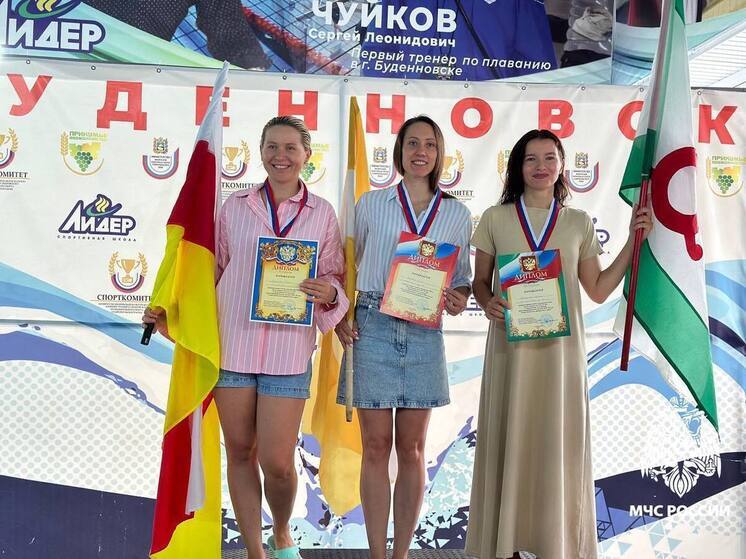 Ингушские пловцы стали бронзовыми призёрами окружных соревнований