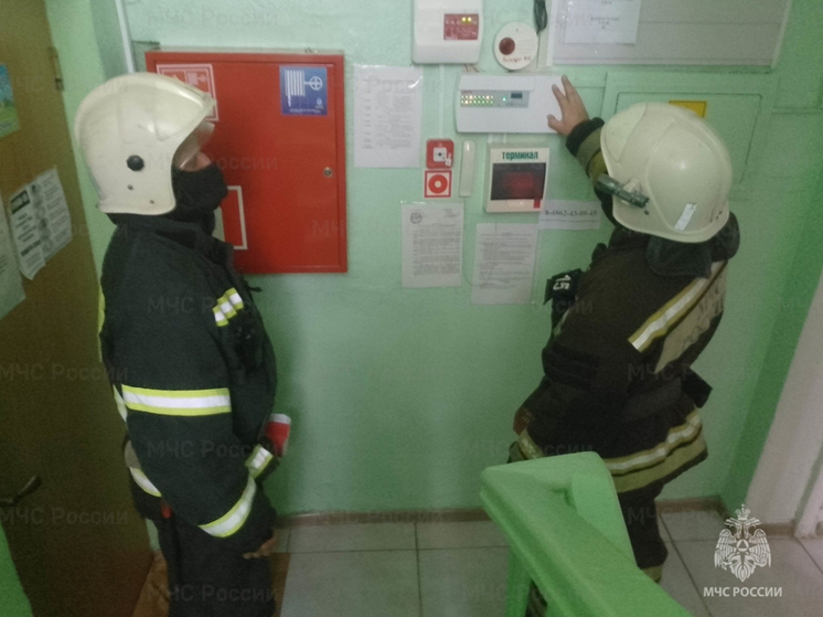 В Орловской области спасатели провели учения в детском саду