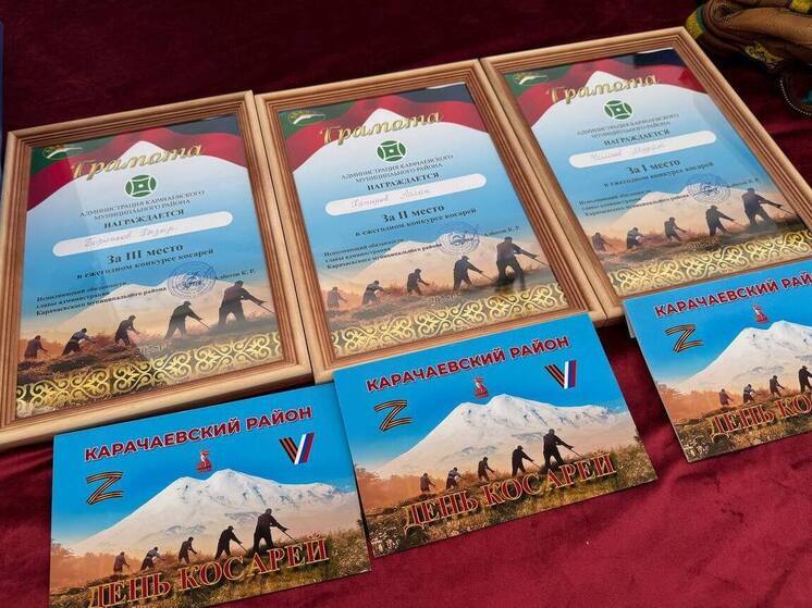 В КЧР выбрали лучших косарей