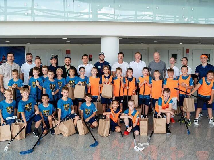 В Сириусе состоялась «Зарядка со стражем порядка»