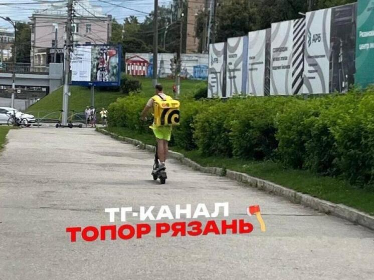 Курьер на электросамокате сбил пятилетнюю девочку в Рязани и скрылся