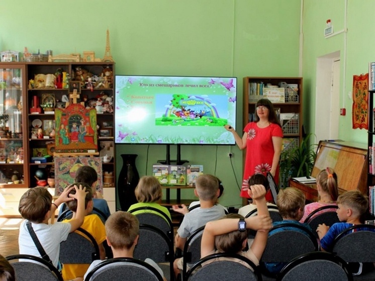Юные тамбовские читатели узнали о том, как создаются мультфильмы