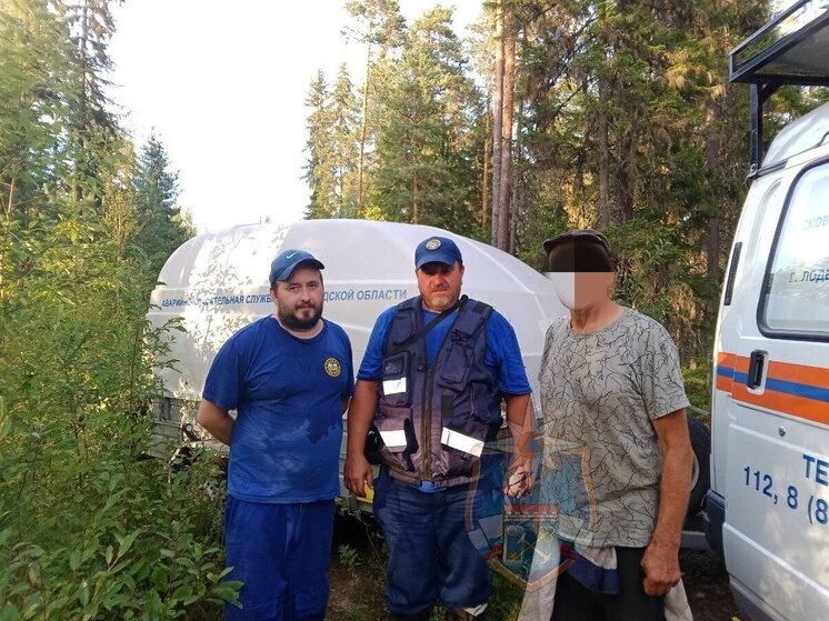 Пожилого мужчину нашли на лесной дороге в Лодейнопольском районе