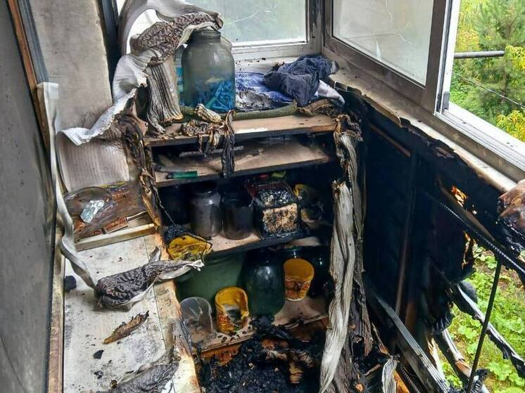 В Кемеровской области из-за пожара была проведена эвакуация 47 жильцов