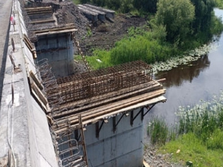 Дорожники закрыли мост через реку Ича в Новосибирской области