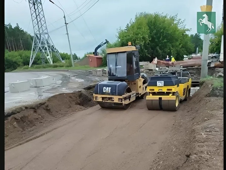 В Томске на территории Иркутского тракта завершается ремонт теплотрассы