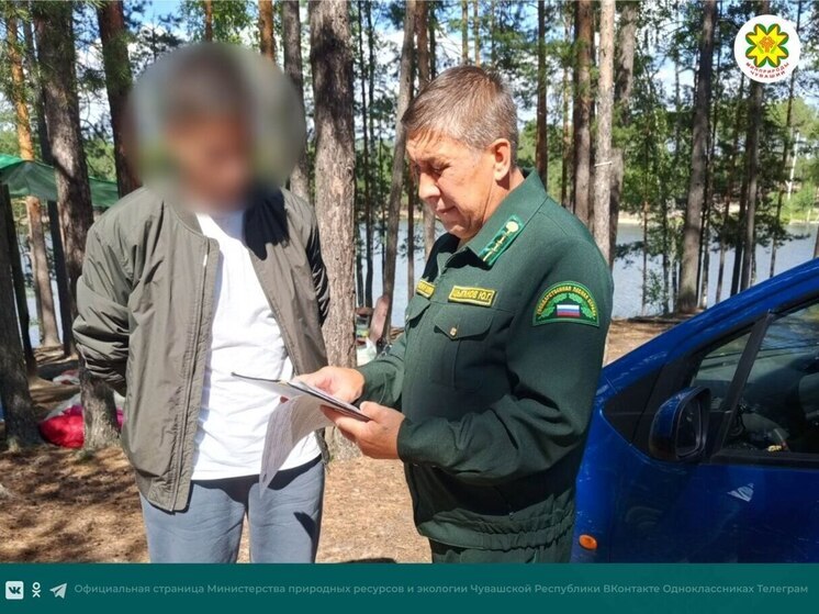 Лесные инспекторы Чувашии напомнили отдыхающим о правилах пожарной безопасности