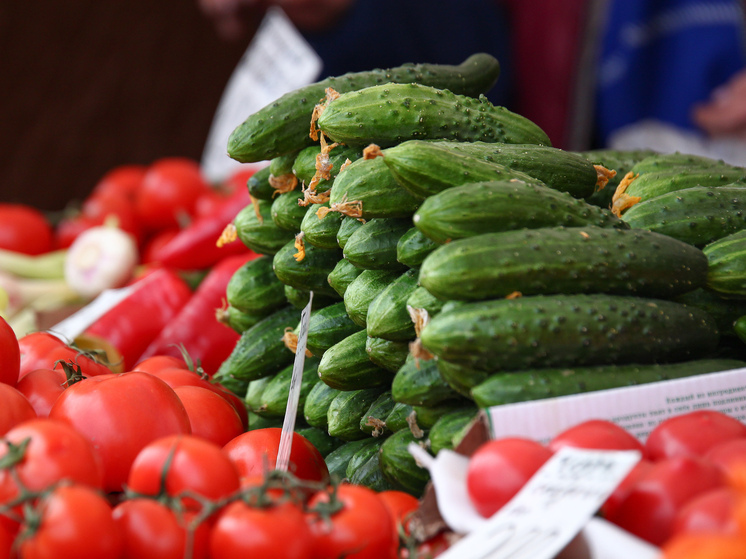 Участник московской ярмарки отправляет овощи и фрукты в зону проведения СВО