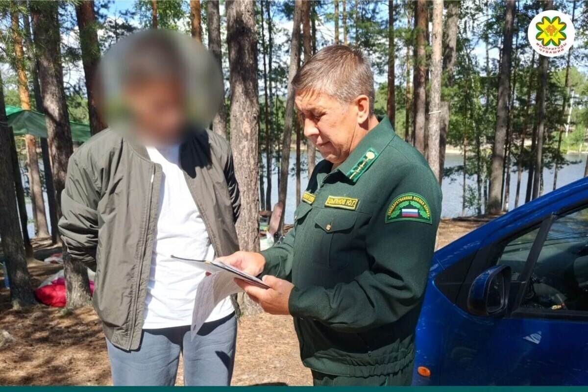 Лесные инспекторы Чувашии напомнили отдыхающим о правилах пожарной безопасности