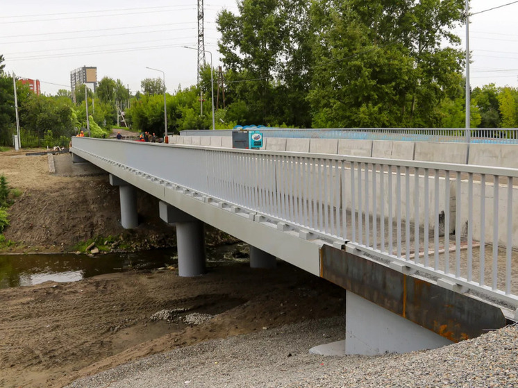 Барнаульский Ташкентский мост могут открыть досрочно