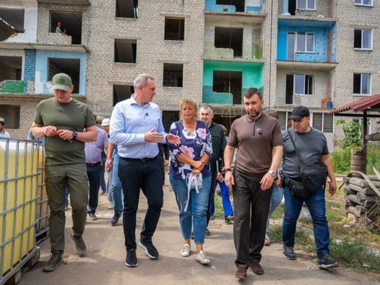 Руслан Кухарук лично проконтролировал ход работ по восстановлению важного объекта инфраструктуры в Донецкой Народной Республике.