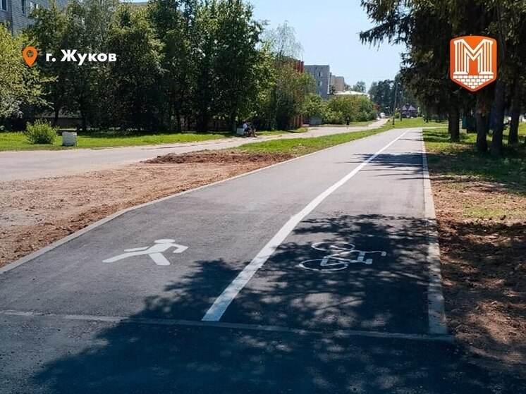 В Калужской области появились новенькие пешеходные зоны