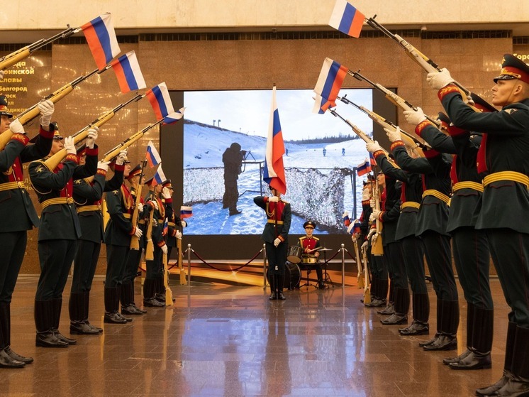 В Музее Победы приняли присягу новобранцы Преображенского полка из Тульской области