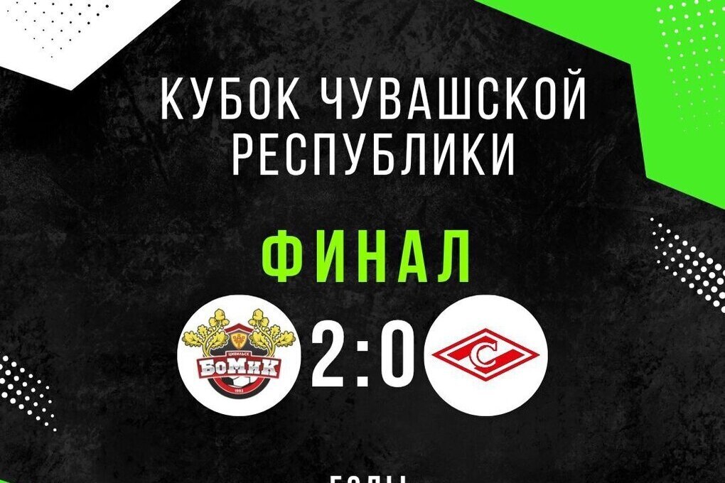 «БоМиК» выиграл Кубок Чувашии по футболу