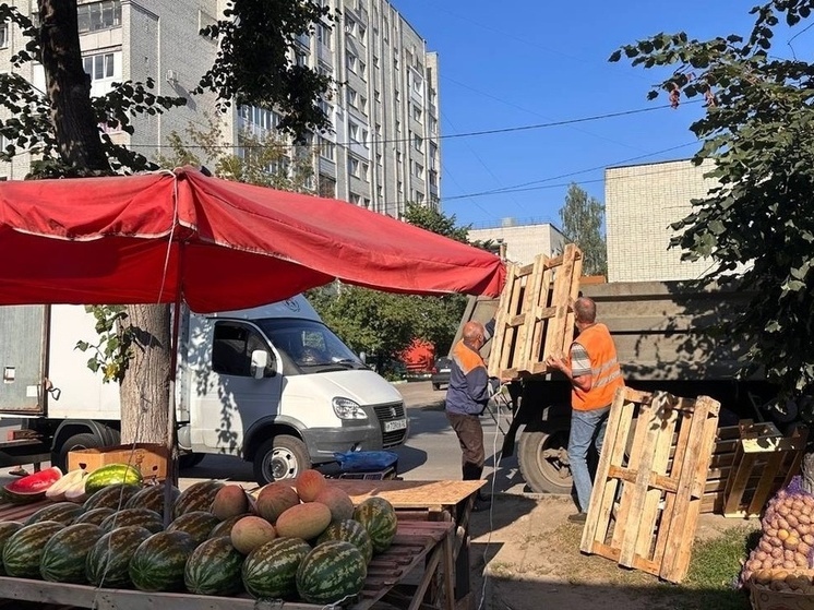 В Брянске продолжают пресекать незаконную уличную торговлю