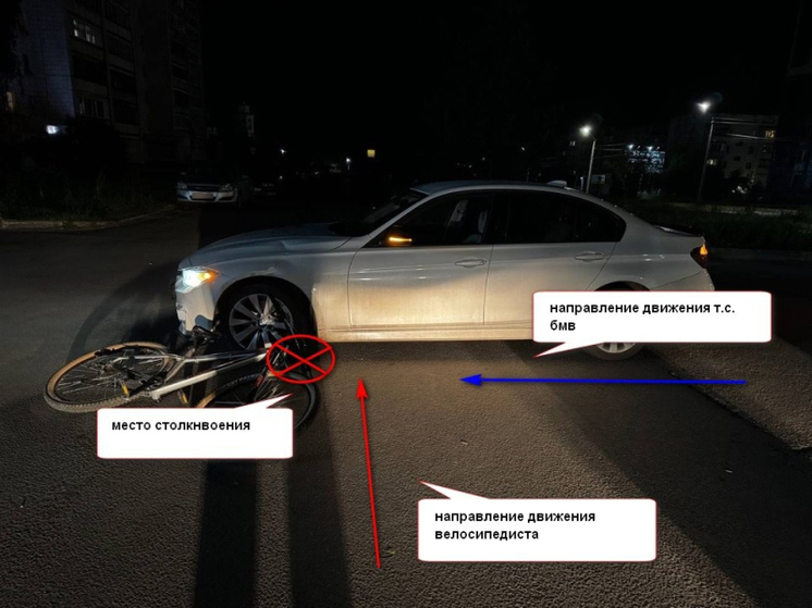 Костромские ДТП: 15-летний подросток на велосипеде протаранил БМВ